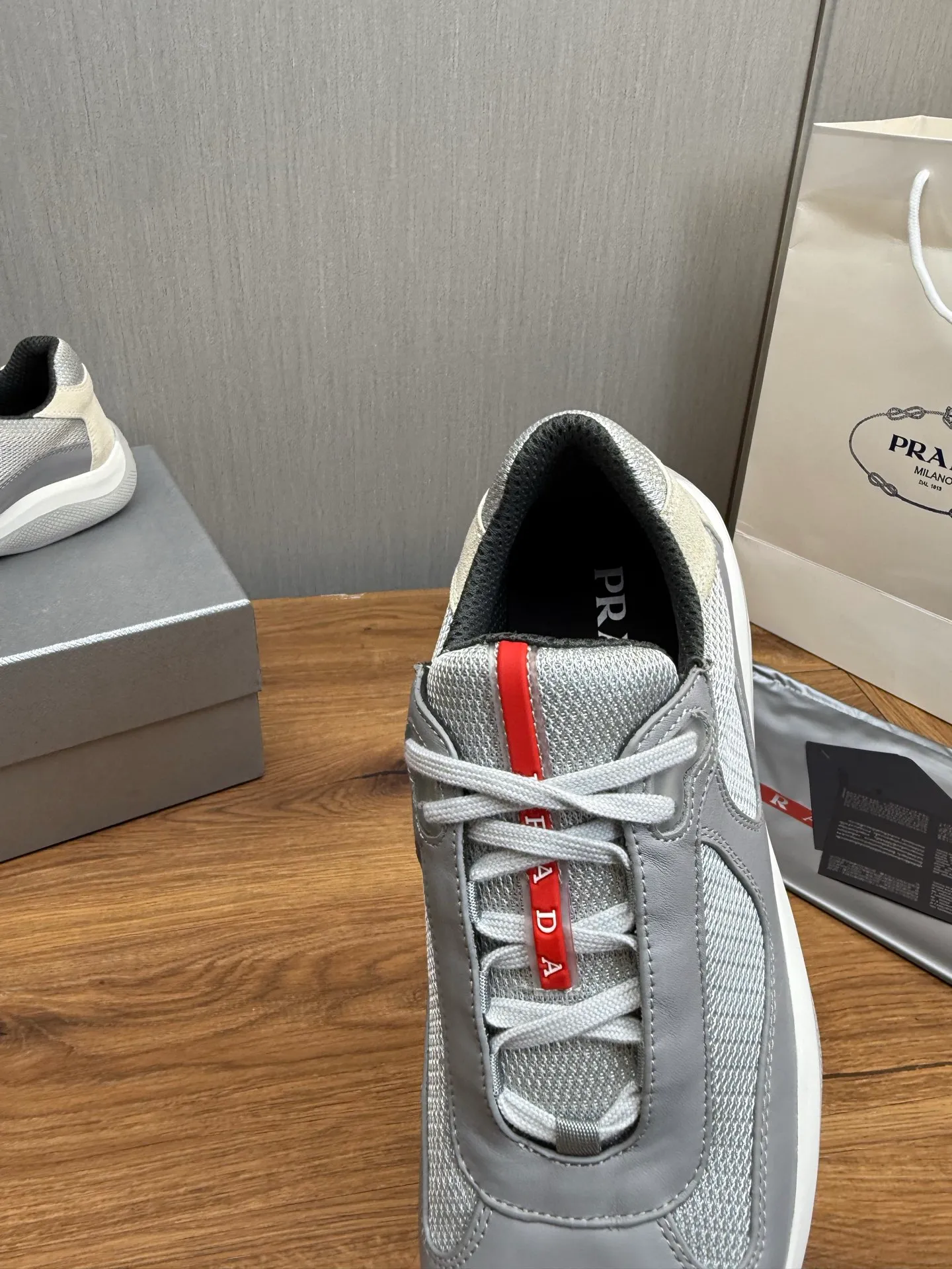 Men's shoes 💰560💰 [PRADA] Men's shoes are popular in the counter, official website is synchronized, 1 high-quality shipment ✔️Original cowhide upper + cowhide lining, 1🆚1 replica, original sole, 38-45 (45 customized, non-refundable)